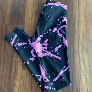 Goldsheep Splatter Paint Leggings - Size: S